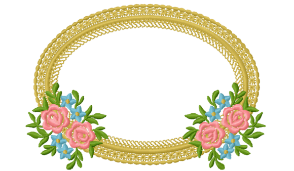 Elegant Frames: A Timeless Floral Frame for Handmade Gifts